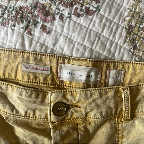 Anthropology HEI shorts the wanderer in light yellow - Picture 3 of 7